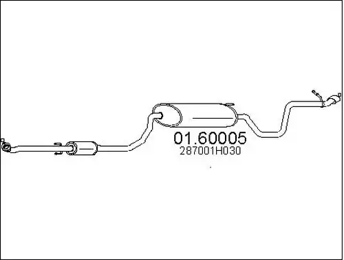 крайно гърне MTS 01.60005