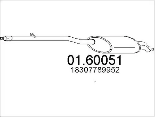 крайно гърне MTS 01.60051