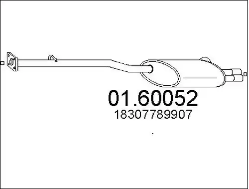 крайно гърне MTS 01.60052