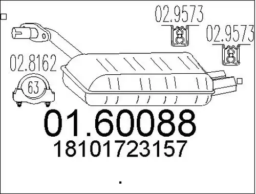 крайно гърне MTS 01.60088