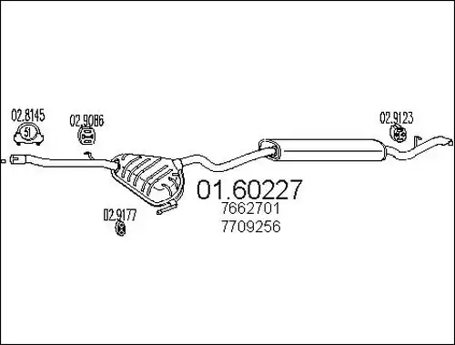 крайно гърне MTS 01.60227