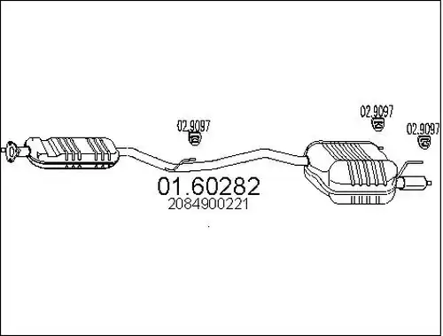 крайно гърне MTS 01.60282