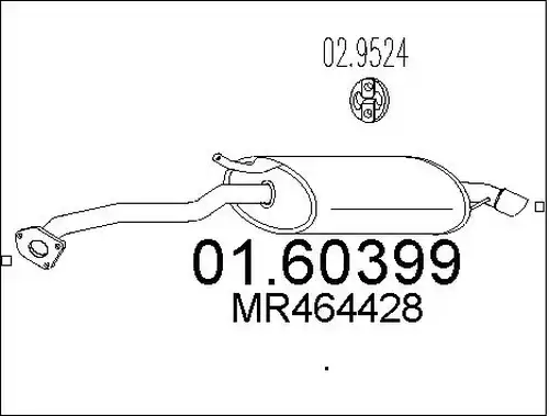 средно гърне MTS 01.60399