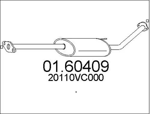 крайно гърне MTS 01.60409