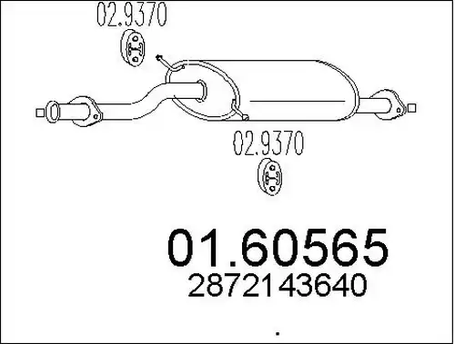 крайно гърне MTS 01.60565