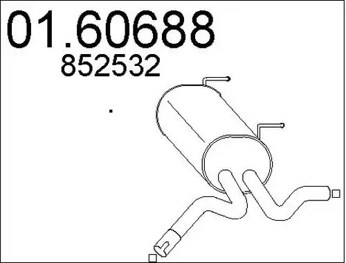 крайно гърне MTS 01.60688