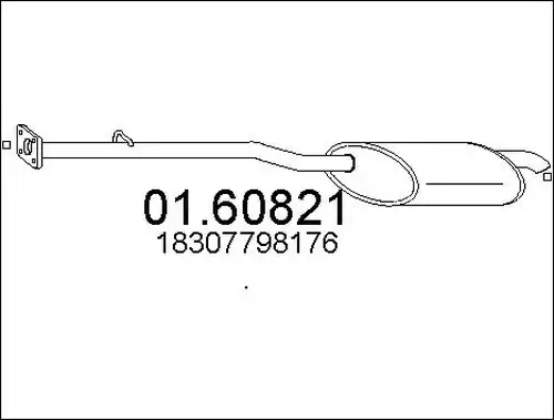 крайно гърне MTS 01.60821