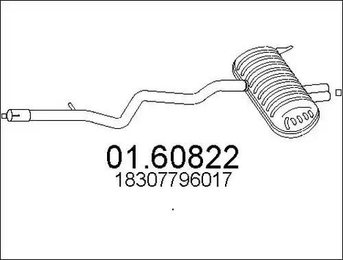 крайно гърне MTS 01.60822