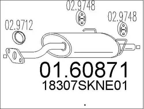 крайно гърне MTS 01.60871