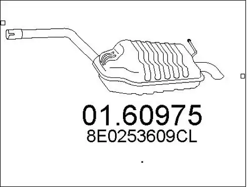 крайно гърне MTS 01.60975