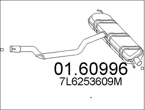 крайно гърне MTS 01.60996