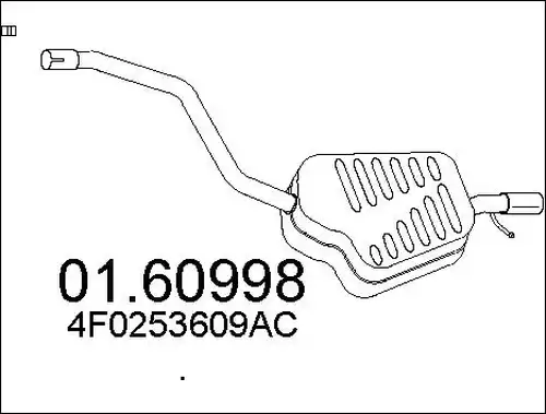 крайно гърне MTS 01.60998