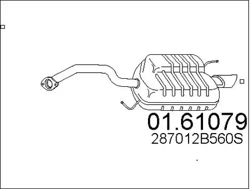 крайно гърне MTS 01.61079