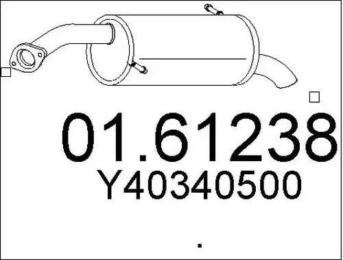 крайно гърне MTS 01.61238