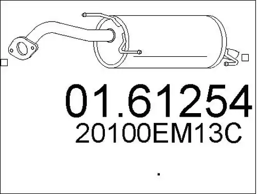 крайно гърне MTS 01.61254