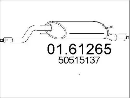 крайно гърне MTS 01.61265