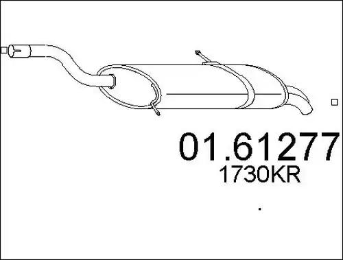 крайно гърне MTS 01.61277