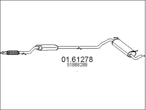 крайно гърне MTS 01.61278