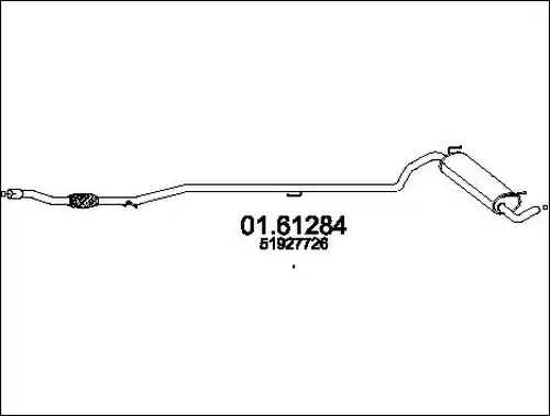 крайно гърне MTS 01.61284