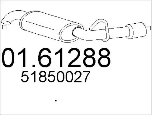 крайно гърне MTS 01.61288