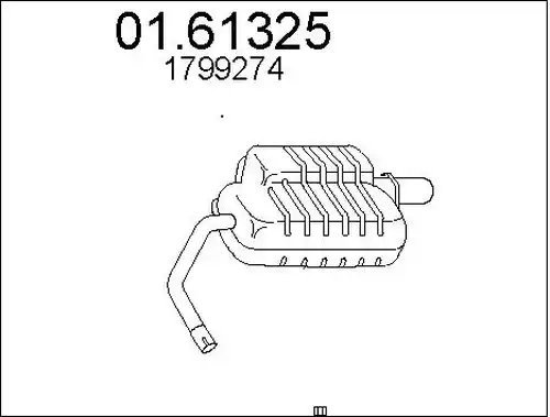 крайно гърне MTS 01.61325