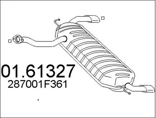 крайно гърне MTS 01.61327