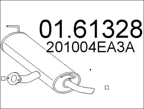 крайно гърне MTS 01.61328