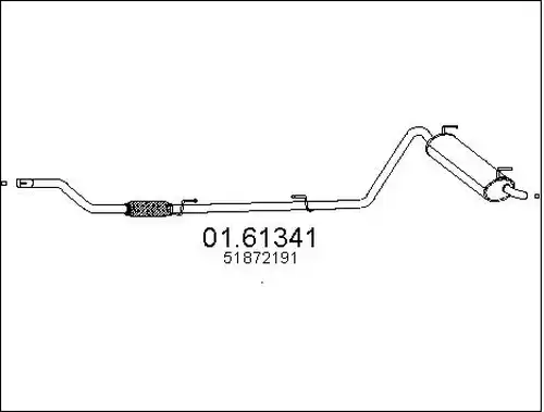 крайно гърне MTS 01.61341