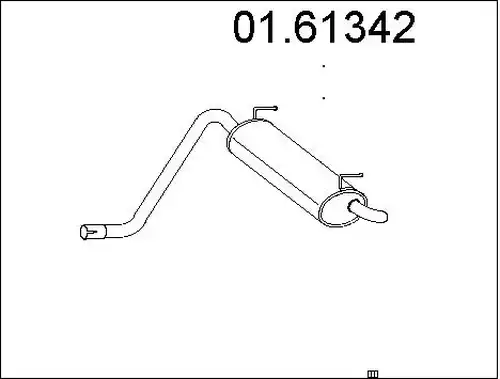 крайно гърне MTS 01.61342