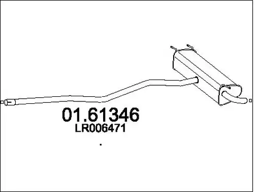 крайно гърне MTS 01.61346