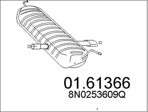 крайно гърне MTS 01.61366