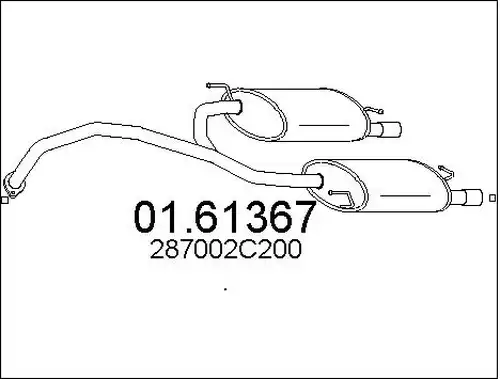 крайно гърне MTS 01.61367