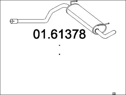 крайно гърне MTS 01.61378