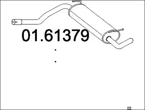 крайно гърне MTS 01.61379