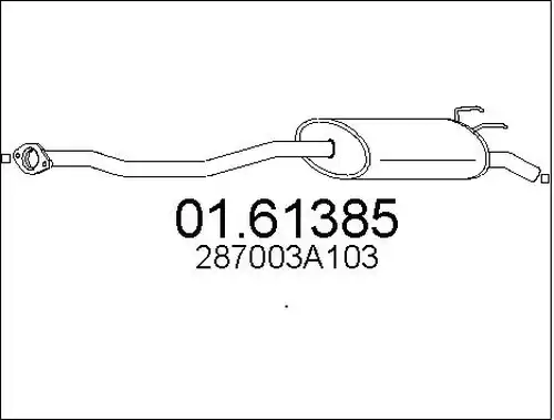 крайно гърне MTS 01.61385