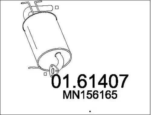 крайно гърне MTS 01.61407