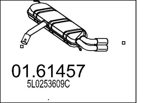 крайно гърне MTS 01.61457