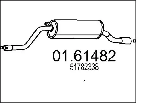 крайно гърне MTS 01.61482