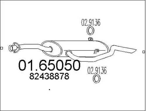 крайно гърне MTS 01.65050