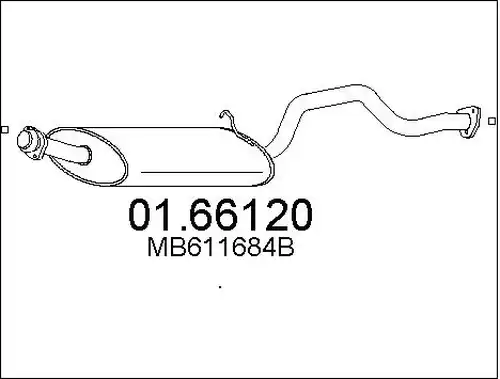 крайно гърне MTS 01.66120