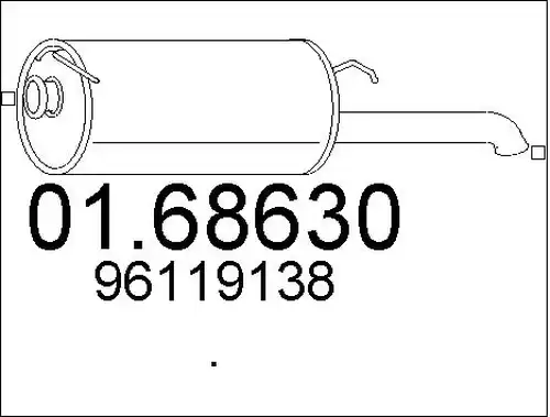 крайно гърне MTS 01.68630