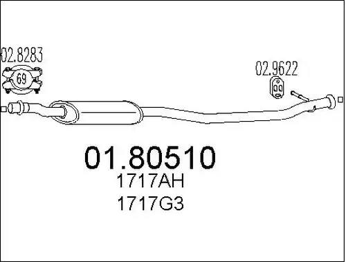 средно гърне MTS 01.80510