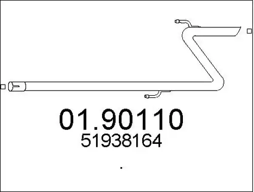 крайно гърне MTS 01.90110