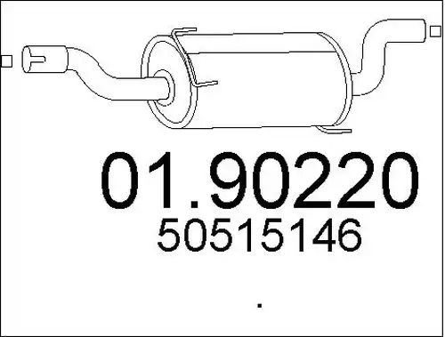 крайно гърне MTS 01.90220