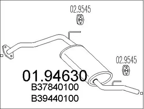 крайно гърне MTS 01.94630