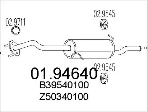 крайно гърне MTS 01.94640