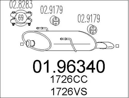 крайно гърне MTS 01.96340