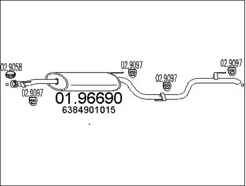 крайно гърне MTS 01.96690