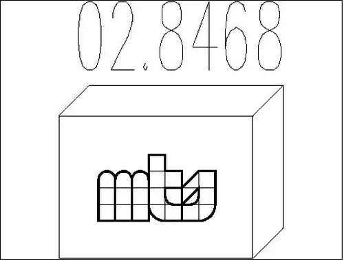 монтажен комплект, гърне MTS 02.8468