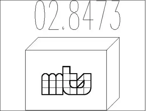 монтажен комплект, гърне MTS 02.8473